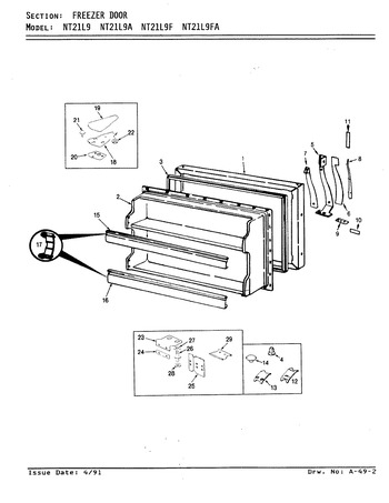 Diagram for NT21L9FA (BOM: BA74A)