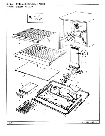 Diagram for NT21L9A (BOM: BA76B)