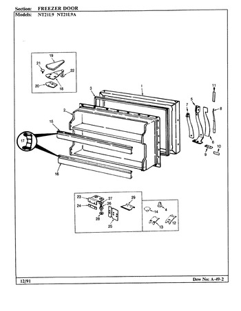 Diagram for NT21L9A (BOM: BA76B)