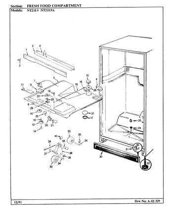 Diagram for NT21L9A (BOM: BA76B)