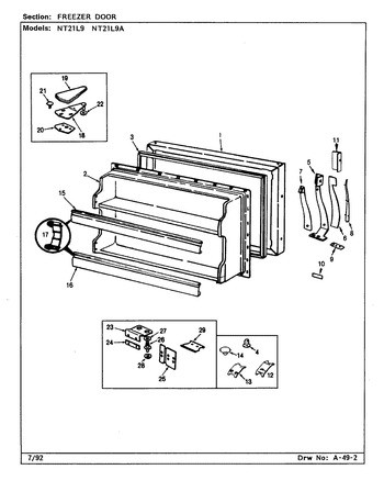 Diagram for NT21L9A (BOM: BA76C)