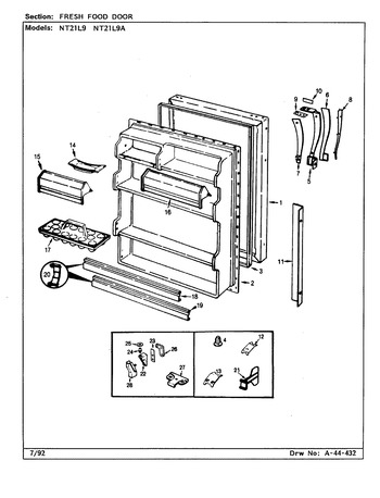 Diagram for NT21L9A (BOM: BA76C)