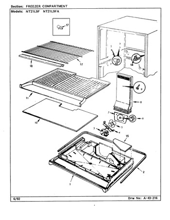 Diagram for NT21L9FA (BOM: BA74B)