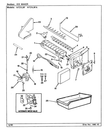 Diagram for NT21L9FA (BOM: BA74B)