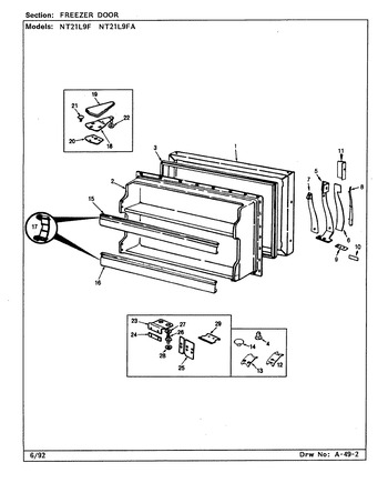 Diagram for NT21L9FA (BOM: BA74B)