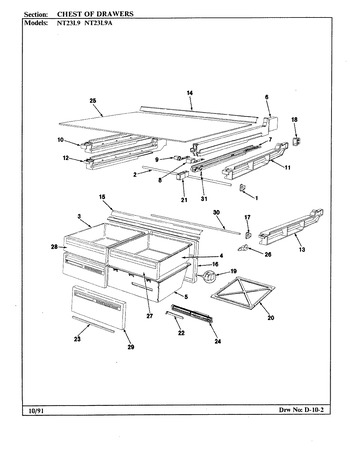 Diagram for NT23L9A (BOM: BA99A)