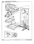 Diagram for 04 - Fresh Food Compartment