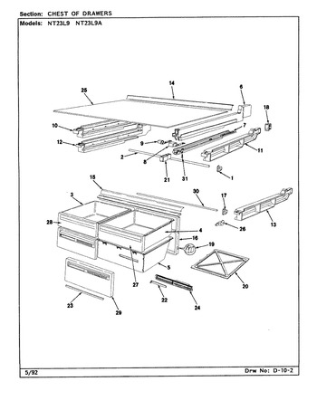 Diagram for NT23L9 (BOM: BA98C)