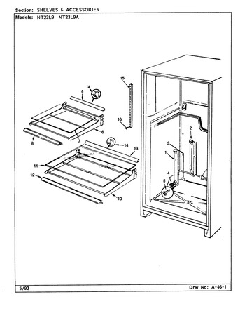 Diagram for NT23L9 (BOM: BA98C)