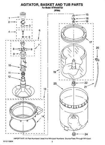 Diagram for NTW5500TQ0