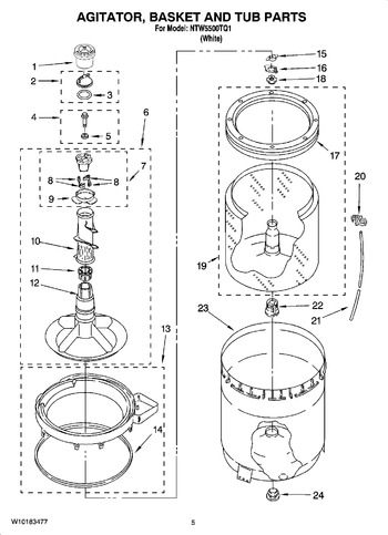 Diagram for NTW5500TQ1