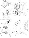 Diagram for 06 - Interior Cabinet & Freezer Shelving