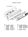 Diagram for 03 - Control Panel (-419 & -439)