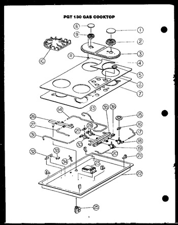 Diagram for PGT130-UWW (BOM: PGT1300UW W)