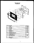 Diagram for 01 - Black Glass Door