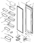 Diagram for 15 - Refrigerator Door