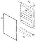 Diagram for 06 - Fresh Food Inner Door