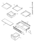 Diagram for 09 - Shelves & Accessories