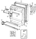 Diagram for 04 - Fresh Food Door