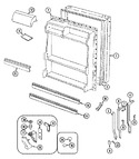 Diagram for 04 - Fresh Food Door