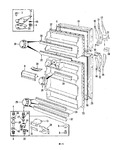 Diagram for 02 - Fresh Food & Freezer Door