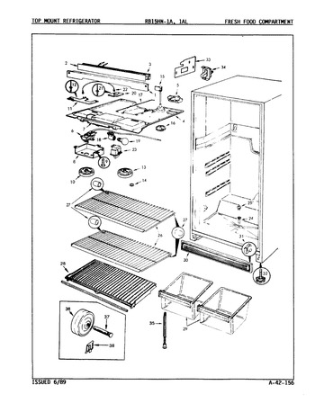 Diagram for RB15HA-1AL (BOM: 8C43B)