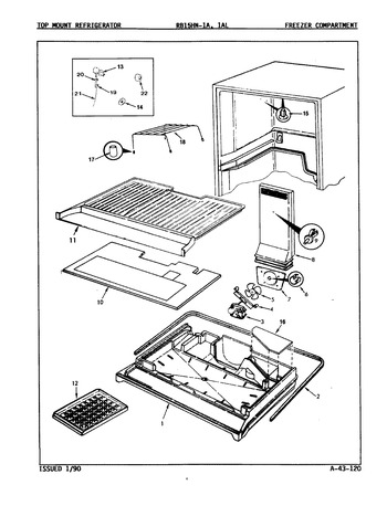 Diagram for RB15HN-1AL (BOM: 9B42A)