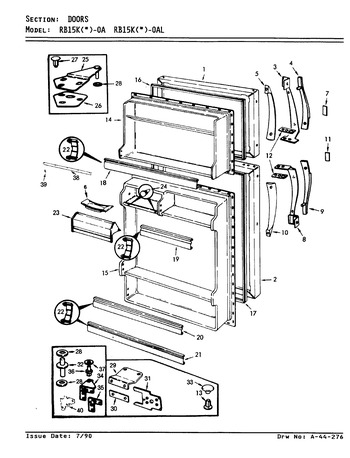 Diagram for RB15KA-0AL (BOM: AG07B)