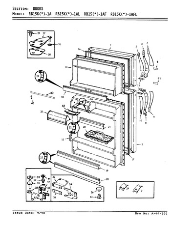 Diagram for RB15KA-1A (BOM: AG01A)