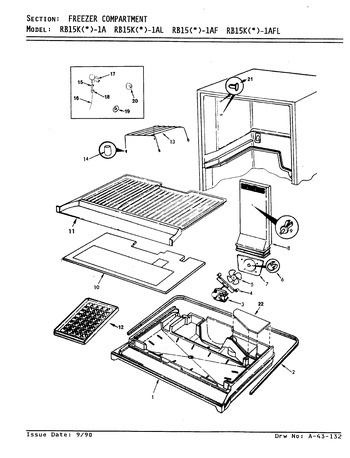 Diagram for RB15KA-1A (BOM: AG01A)