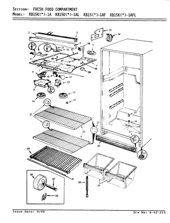 Diagram for RB15KA-1A (BOM: AG01A)