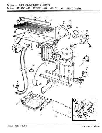 Diagram for RB15KA-1A (BOM: AG01A)