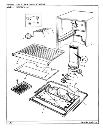 Diagram for RB15KA-1AL (BOM: BG02A)