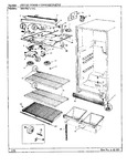 Diagram for 03 - Fresh Food Compartment