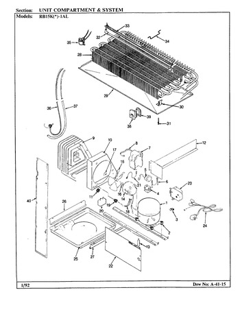 Diagram for RB15KA-1AL (BOM: BG02A)