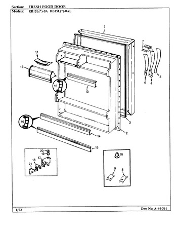 Diagram for RB15LA-0A (BOM: BG06E)