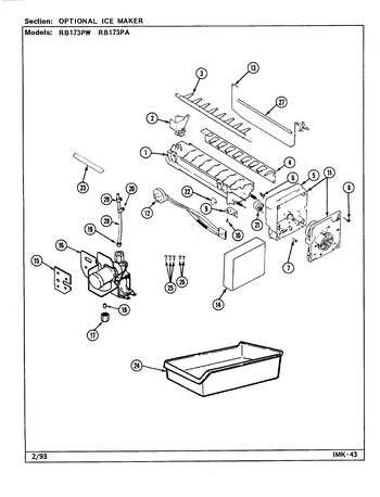 Diagram for RB171PFA (BOM: DG29C)