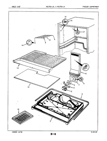 Diagram for RB17EA-1AL (BOM: 7C02B)