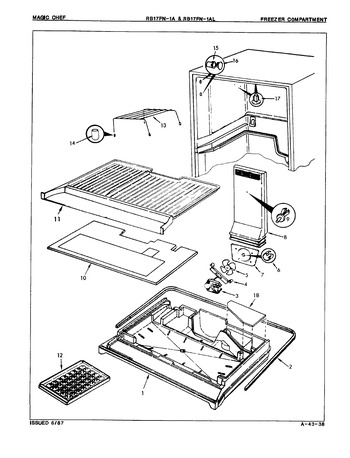 Diagram for RB17FY-1AL (BOM: 7C15B)