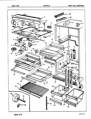 Diagram for RB17GA-3A (BOM: 7C36B)