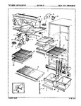 Diagram for 01 - Freezer Compartment