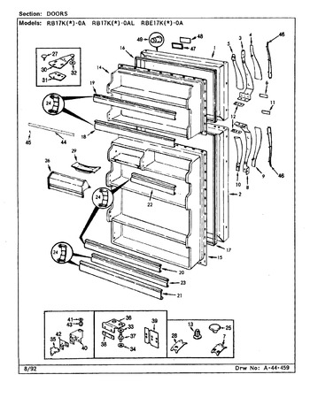 Diagram for RB17KA-0AL (BOM: BG24A)