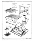 Diagram for 01 - Freezer Compartment