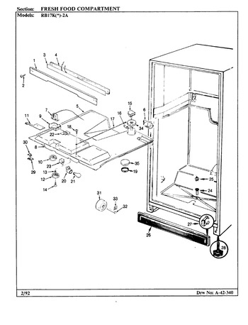 Diagram for RB17KA-2A (BOM: BG31C)