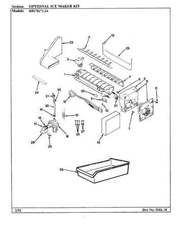 Diagram for RB17KA-2A (BOM: BG31C)