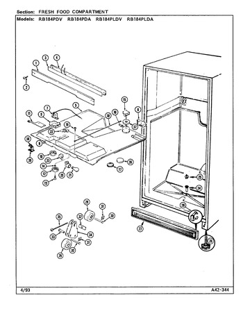 Diagram for RB184PDA (BOM: DG43A)