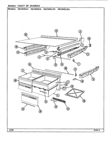 Diagram for RB184RDV (BOM: DG46A)