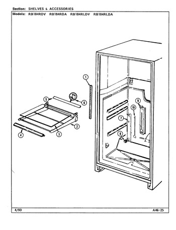 Diagram for RB184RDV (BOM: DG46A)