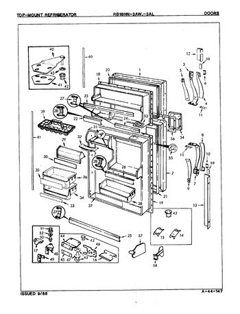 Diagram for RB18HA-3AW (BOM: 8B22A)