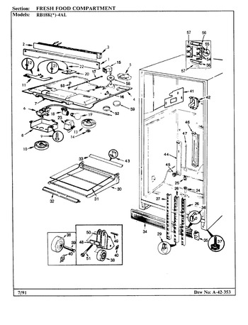 Diagram for RB18KA-4AL (BOM: AG44C)